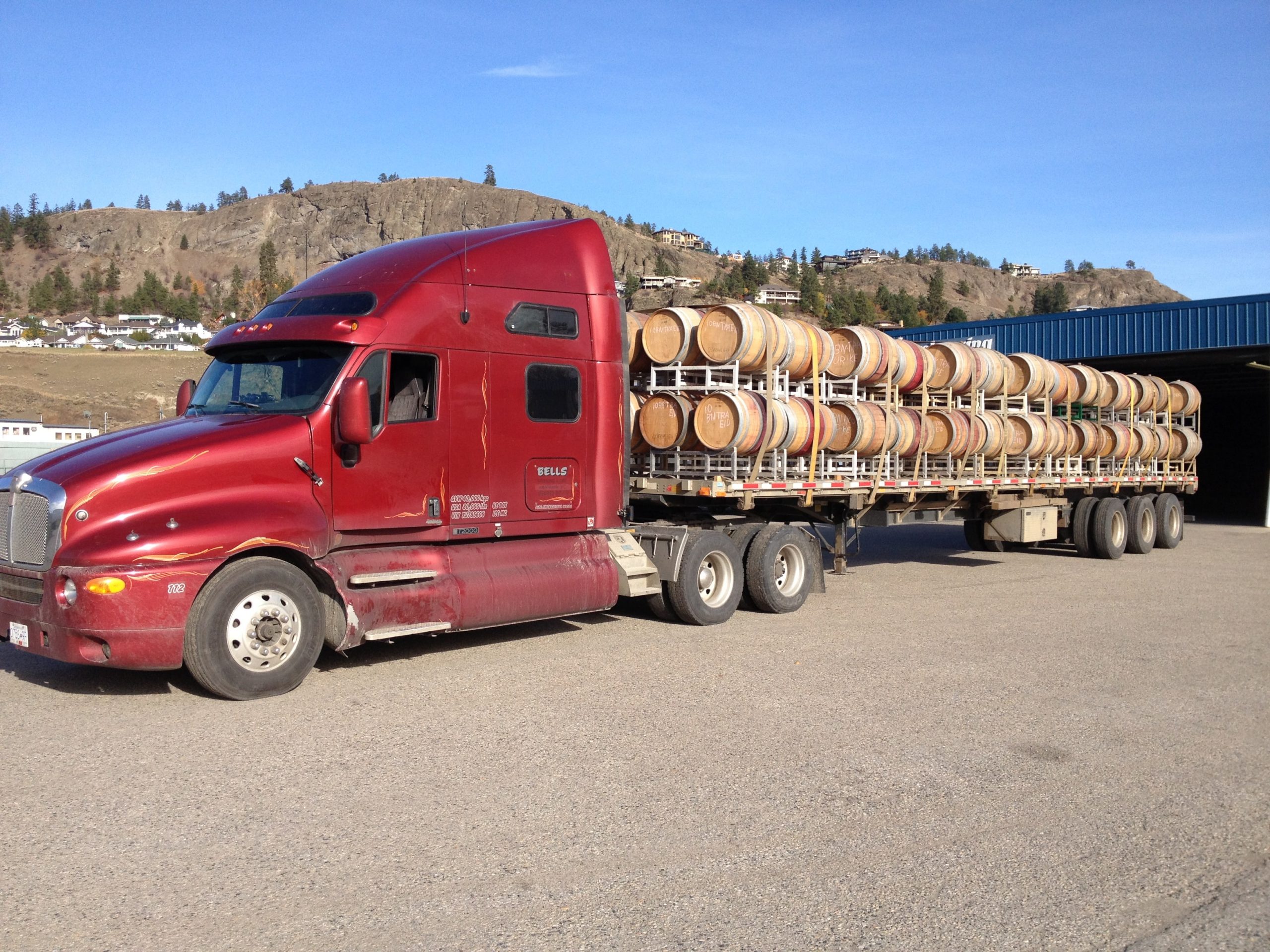 Heavy Equipment Hauling Okanagan | Heavy Machinery Hauling Okanagan | Heavy Haulage Trailer Okanagan | Food Grade Tanker West Kelowna