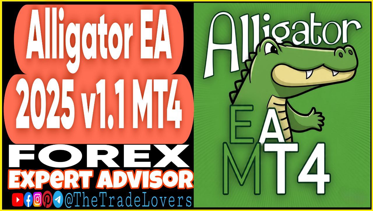 Alligator EA 2025 v1.1 MT4 (Works on Build 1441 ) | Forex Robot | MT4 Expert Advisor - Payhip