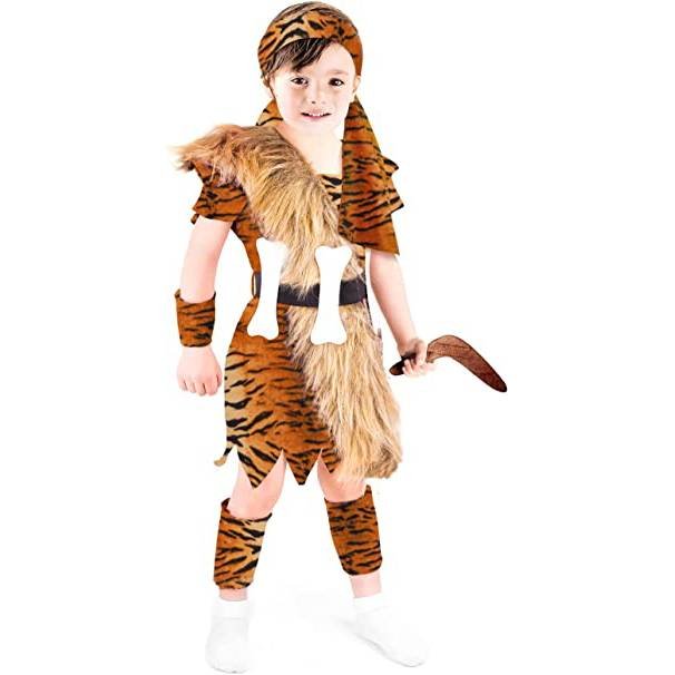 Jungle Stone Age Kids Costume - Emarkiz.com